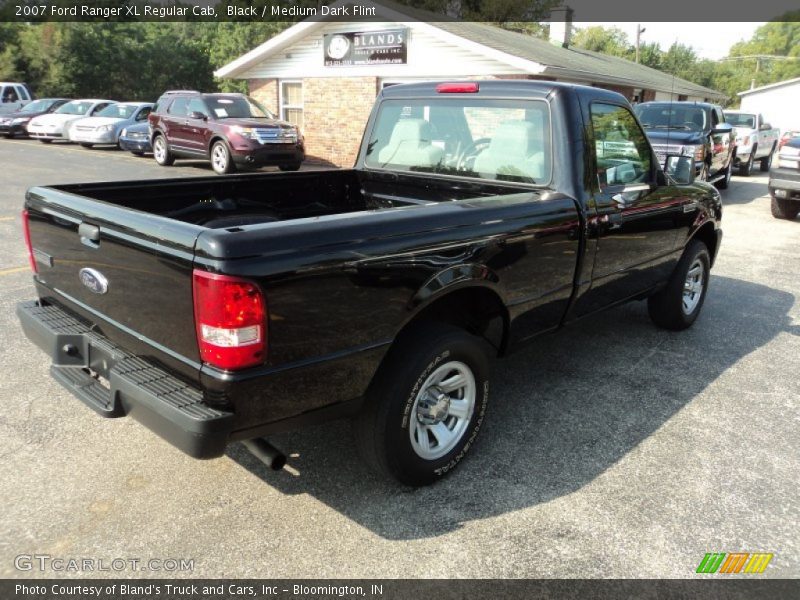 Black / Medium Dark Flint 2007 Ford Ranger XL Regular Cab