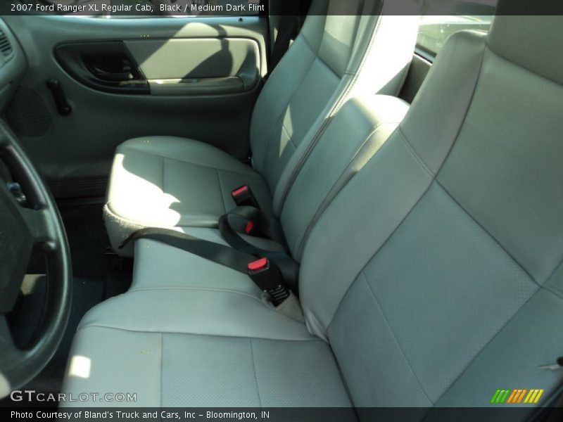Black / Medium Dark Flint 2007 Ford Ranger XL Regular Cab