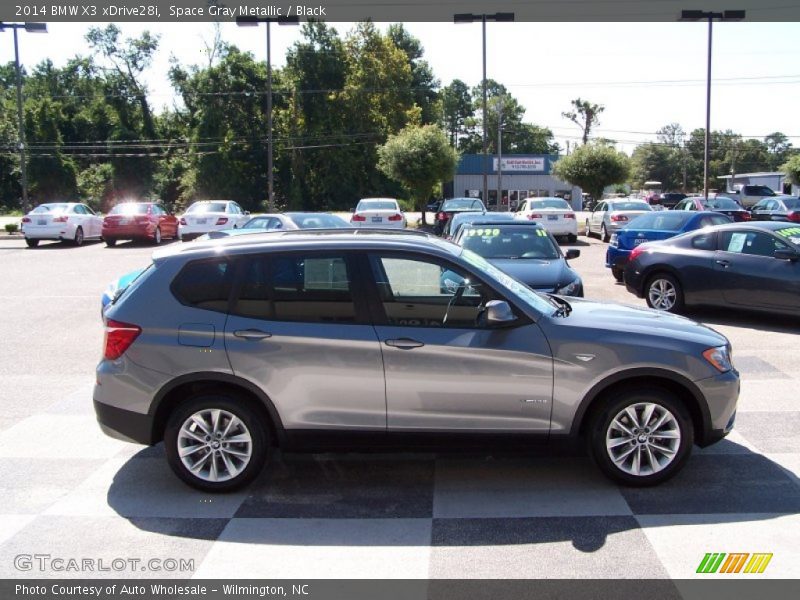 Space Gray Metallic / Black 2014 BMW X3 xDrive28i