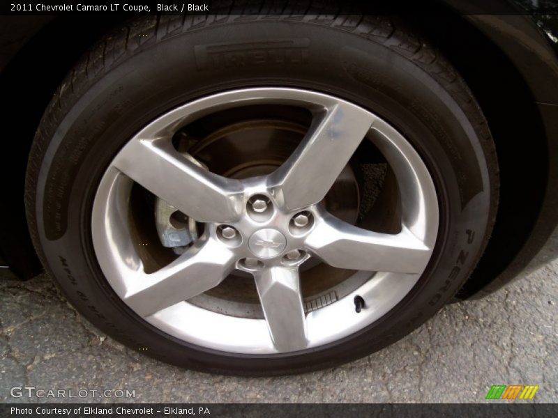 Black / Black 2011 Chevrolet Camaro LT Coupe