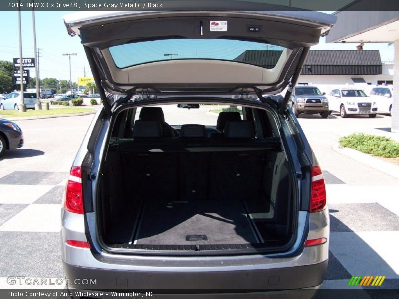 Space Gray Metallic / Black 2014 BMW X3 xDrive28i