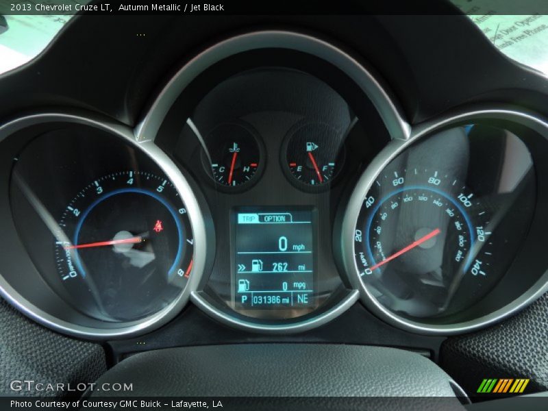 Autumn Metallic / Jet Black 2013 Chevrolet Cruze LT