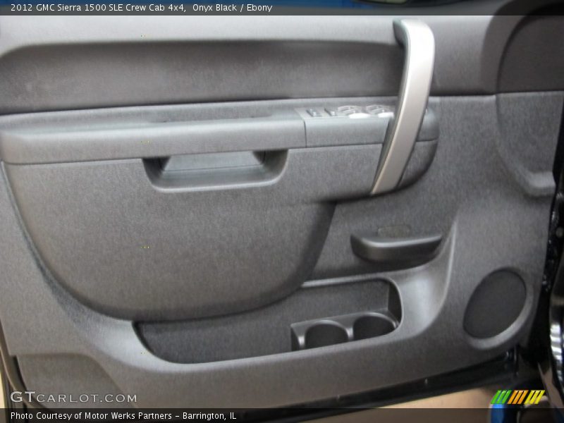Onyx Black / Ebony 2012 GMC Sierra 1500 SLE Crew Cab 4x4