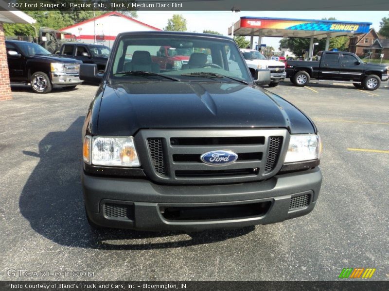 Black / Medium Dark Flint 2007 Ford Ranger XL Regular Cab