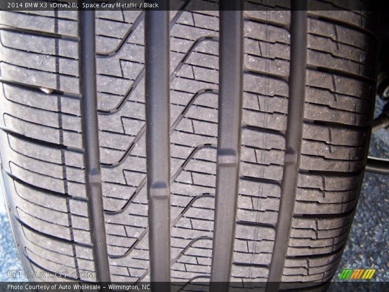 Space Gray Metallic / Black 2014 BMW X3 xDrive28i