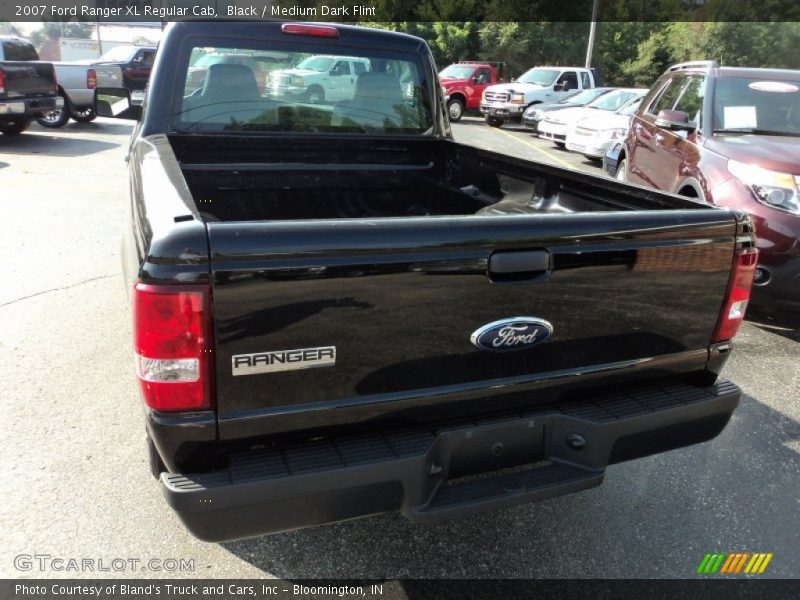 Black / Medium Dark Flint 2007 Ford Ranger XL Regular Cab