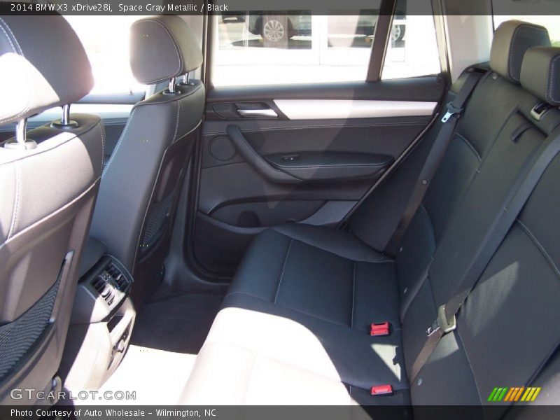 Space Gray Metallic / Black 2014 BMW X3 xDrive28i