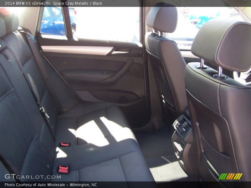Space Gray Metallic / Black 2014 BMW X3 xDrive28i