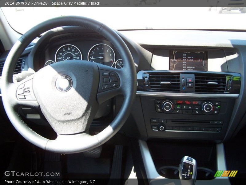 Space Gray Metallic / Black 2014 BMW X3 xDrive28i