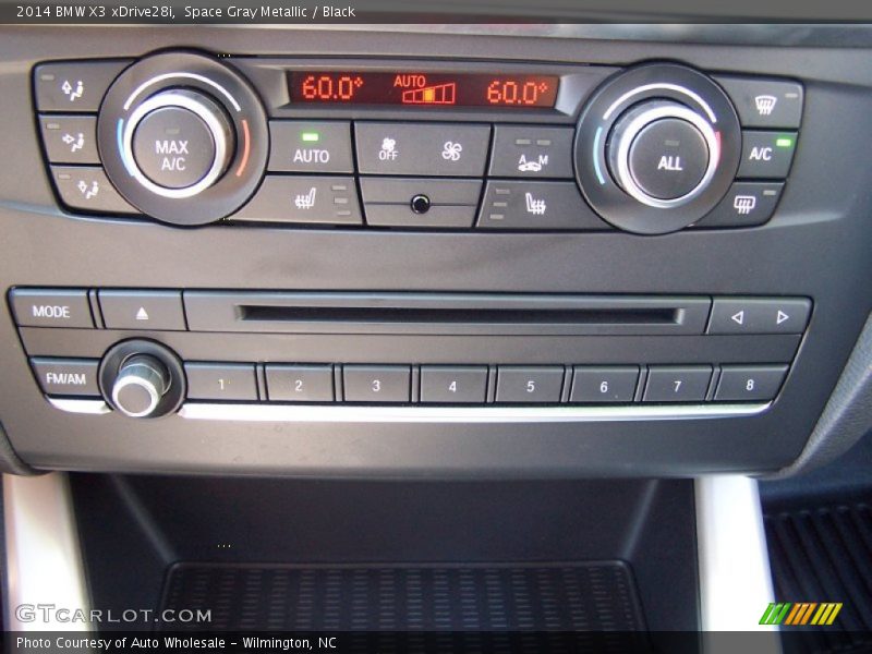 Space Gray Metallic / Black 2014 BMW X3 xDrive28i