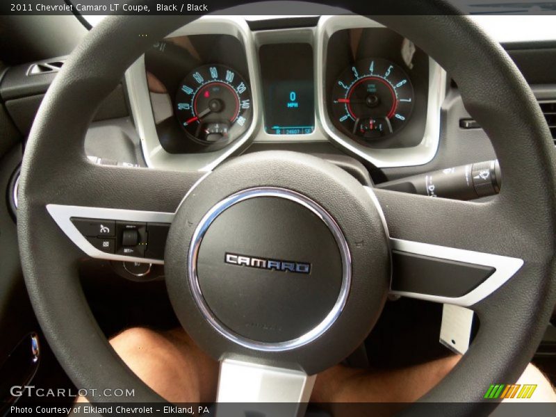 Black / Black 2011 Chevrolet Camaro LT Coupe