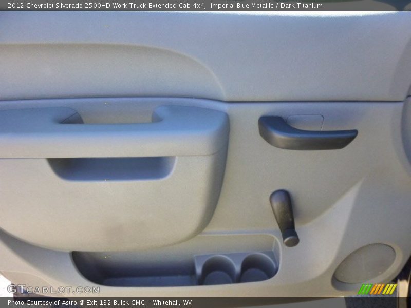 Imperial Blue Metallic / Dark Titanium 2012 Chevrolet Silverado 2500HD Work Truck Extended Cab 4x4