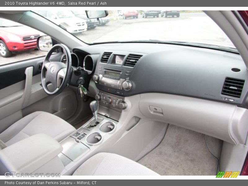 Salsa Red Pearl / Ash 2010 Toyota Highlander V6 4WD