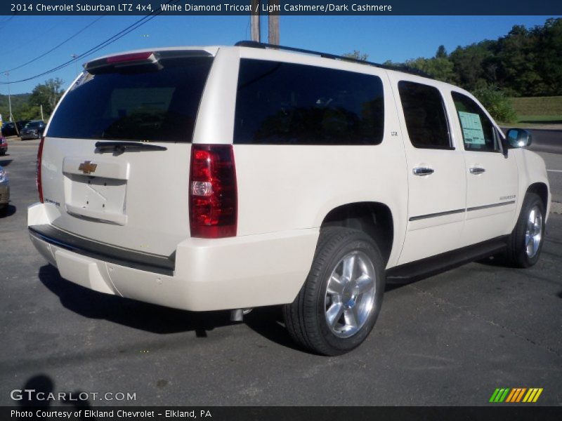 2014 Suburban LTZ 4x4 White Diamond Tricoat