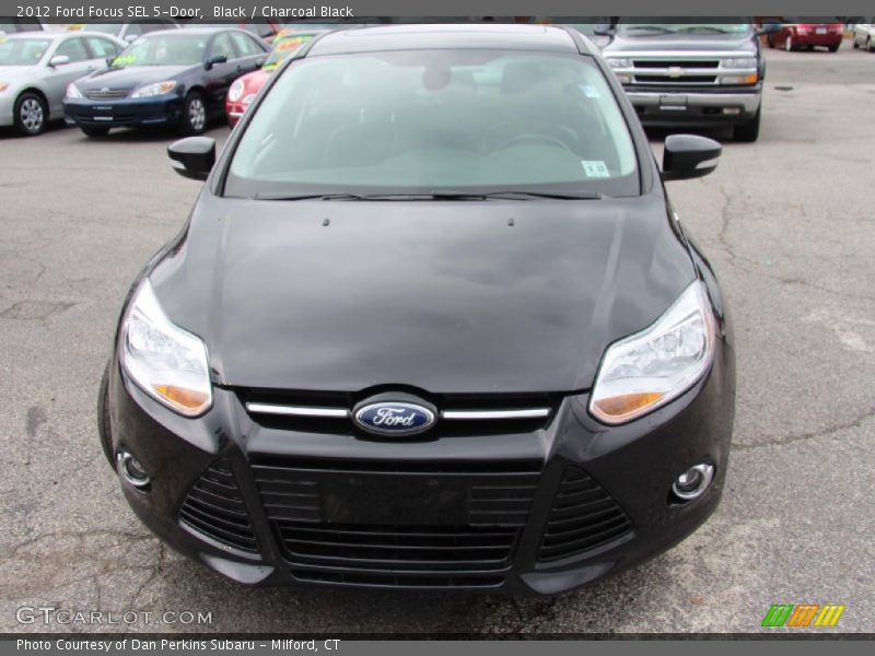 Black / Charcoal Black 2012 Ford Focus SEL 5-Door