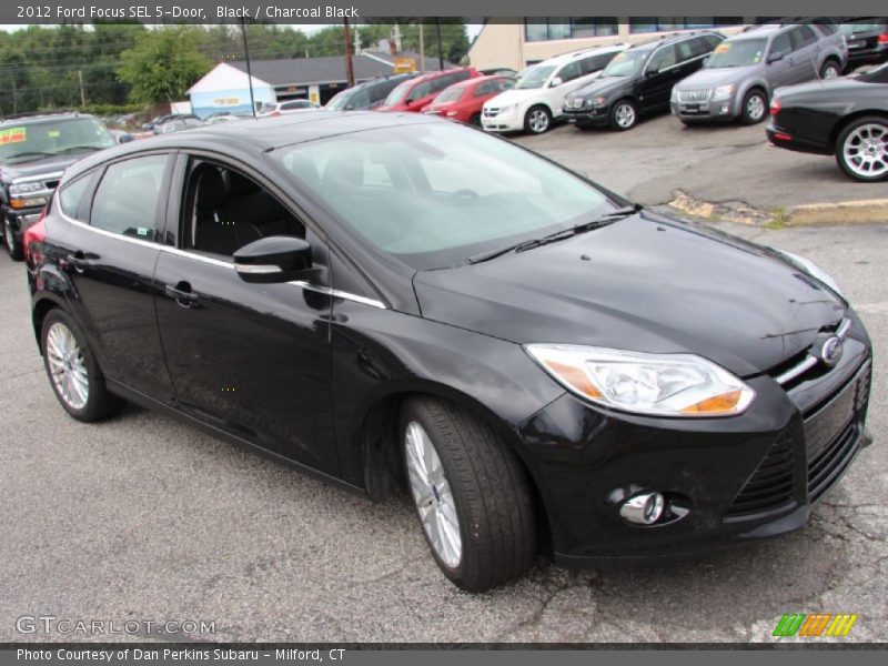 Black / Charcoal Black 2012 Ford Focus SEL 5-Door