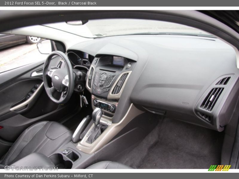 Black / Charcoal Black 2012 Ford Focus SEL 5-Door
