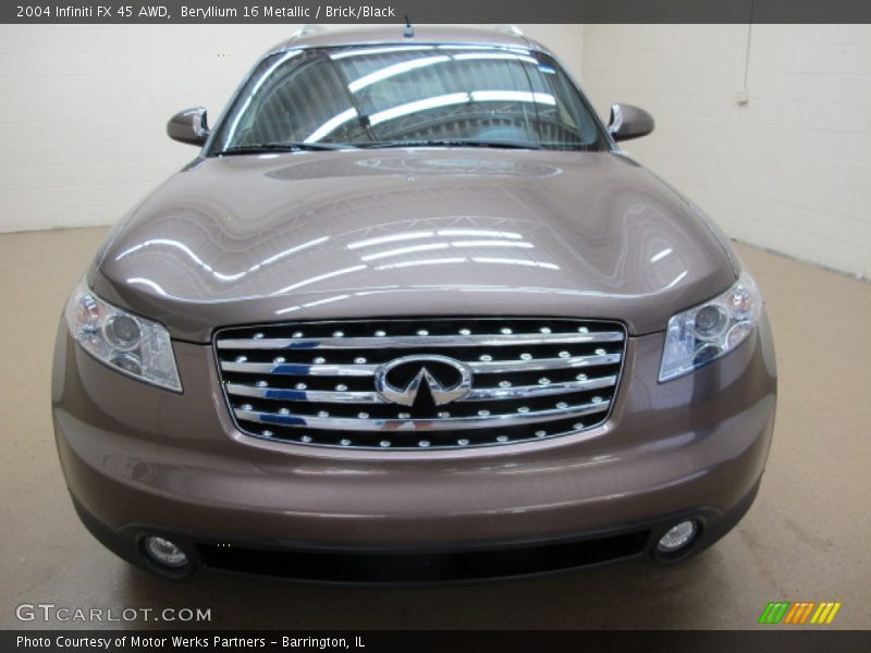 Beryllium 16 Metallic / Brick/Black 2004 Infiniti FX 45 AWD