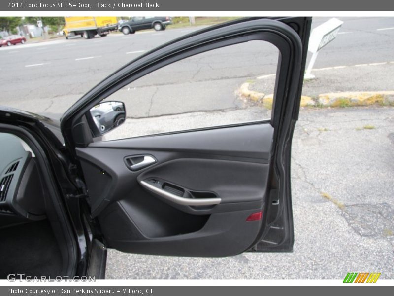 Black / Charcoal Black 2012 Ford Focus SEL 5-Door