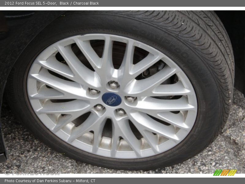 Black / Charcoal Black 2012 Ford Focus SEL 5-Door