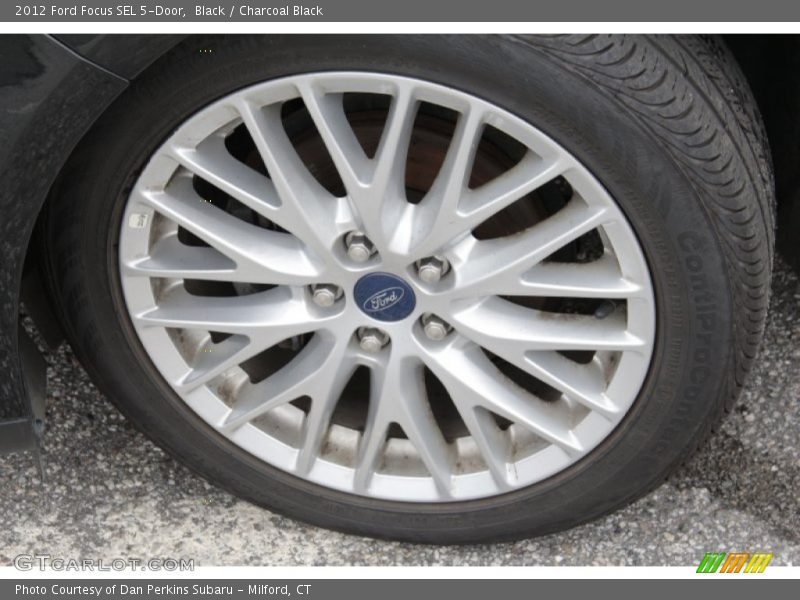 Black / Charcoal Black 2012 Ford Focus SEL 5-Door