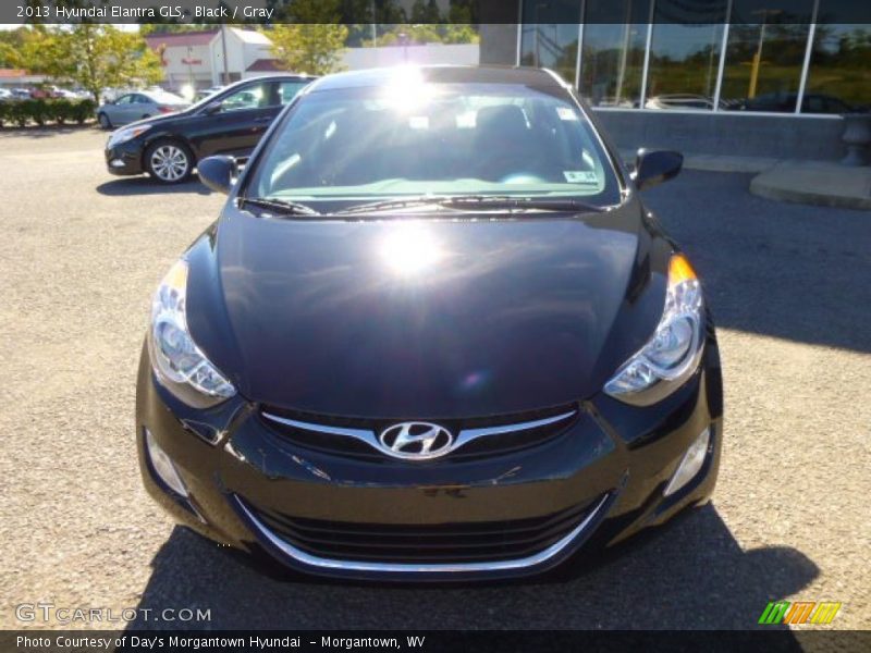 Black / Gray 2013 Hyundai Elantra GLS
