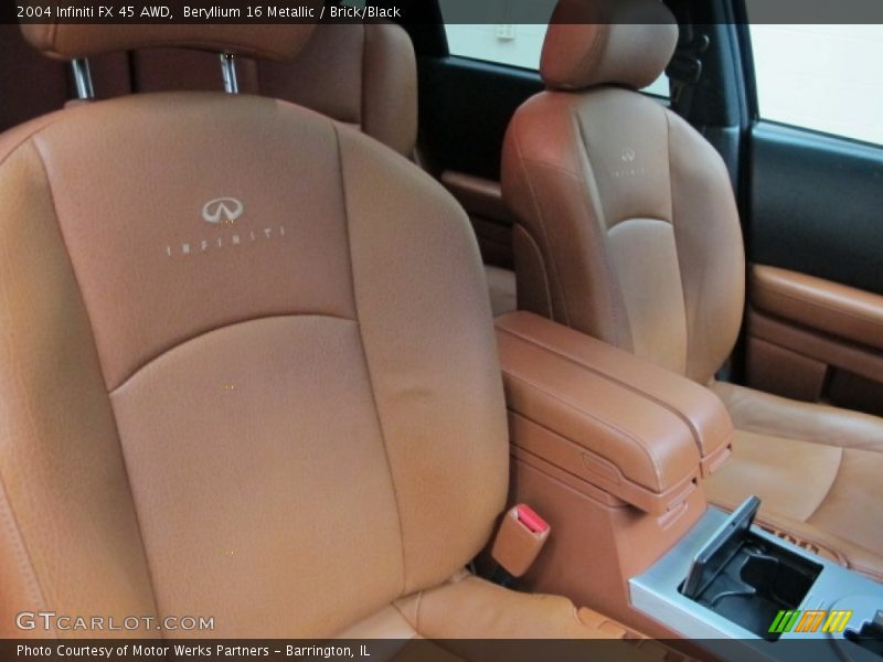 Beryllium 16 Metallic / Brick/Black 2004 Infiniti FX 45 AWD