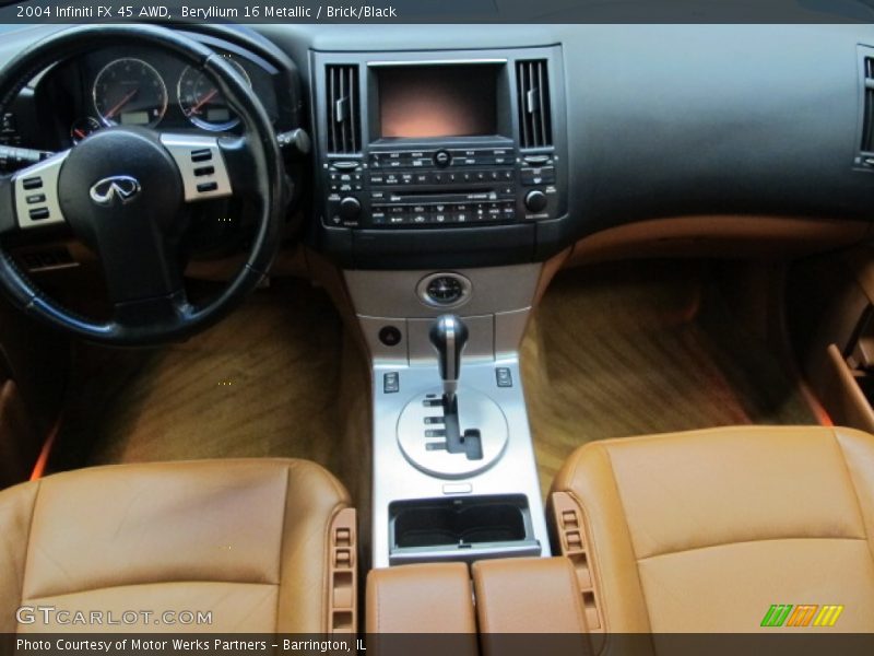 Beryllium 16 Metallic / Brick/Black 2004 Infiniti FX 45 AWD