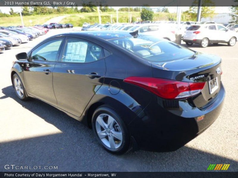 Black / Gray 2013 Hyundai Elantra GLS
