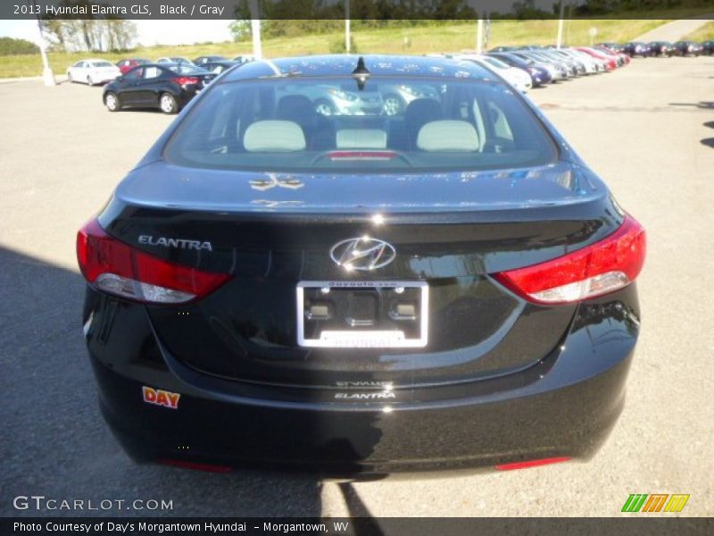Black / Gray 2013 Hyundai Elantra GLS