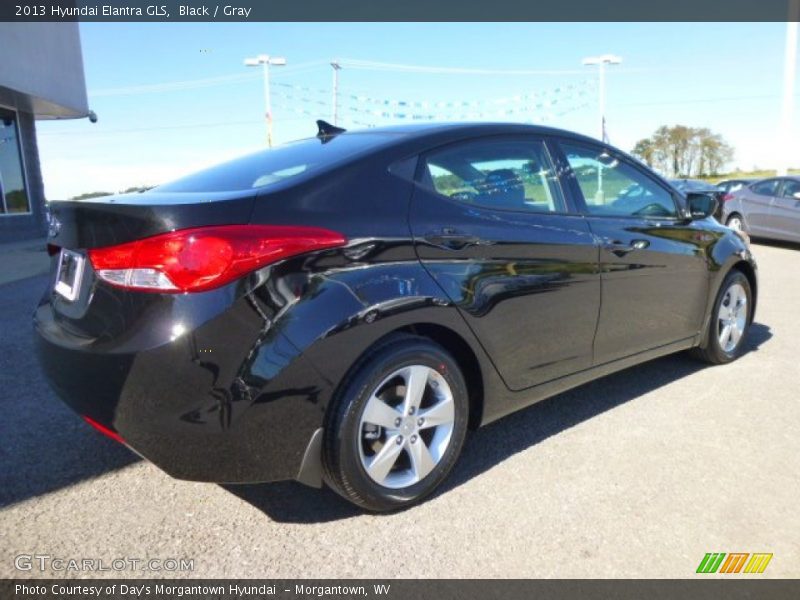 Black / Gray 2013 Hyundai Elantra GLS