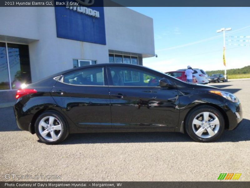 Black / Gray 2013 Hyundai Elantra GLS