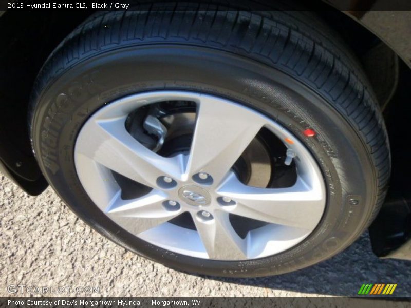 Black / Gray 2013 Hyundai Elantra GLS