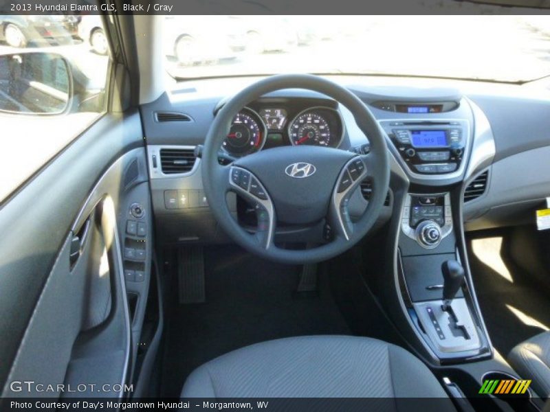Black / Gray 2013 Hyundai Elantra GLS