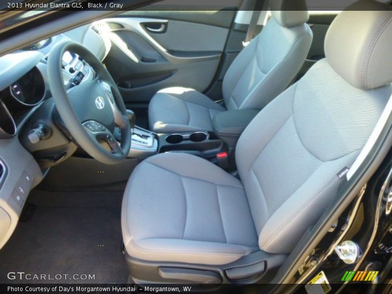 Black / Gray 2013 Hyundai Elantra GLS