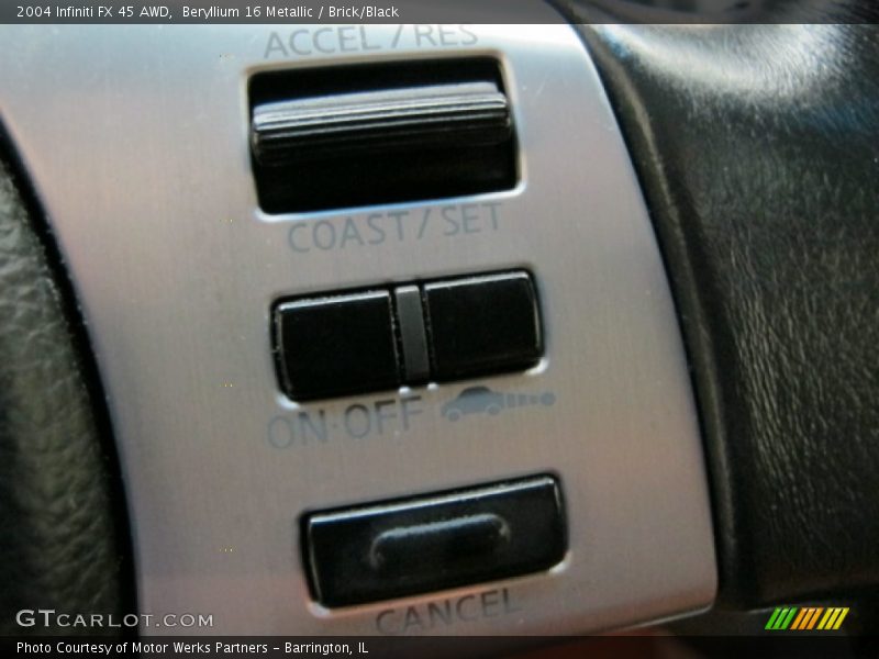 Beryllium 16 Metallic / Brick/Black 2004 Infiniti FX 45 AWD