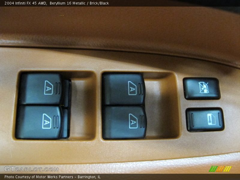 Beryllium 16 Metallic / Brick/Black 2004 Infiniti FX 45 AWD