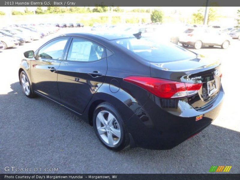Black / Gray 2013 Hyundai Elantra GLS