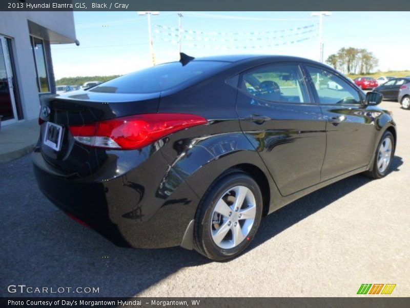 Black / Gray 2013 Hyundai Elantra GLS