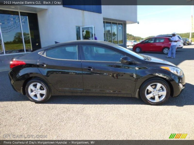 Black / Gray 2013 Hyundai Elantra GLS