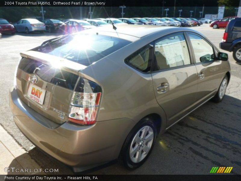 Driftwood Pearl / Brown/Ivory 2004 Toyota Prius Hybrid