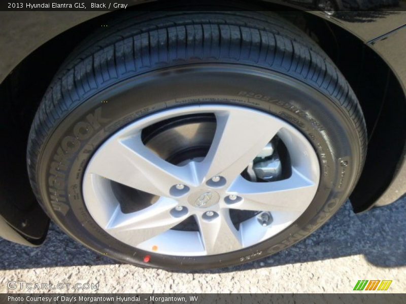 Black / Gray 2013 Hyundai Elantra GLS