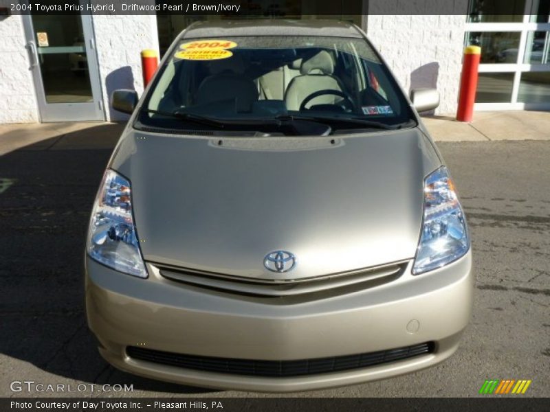 Driftwood Pearl / Brown/Ivory 2004 Toyota Prius Hybrid