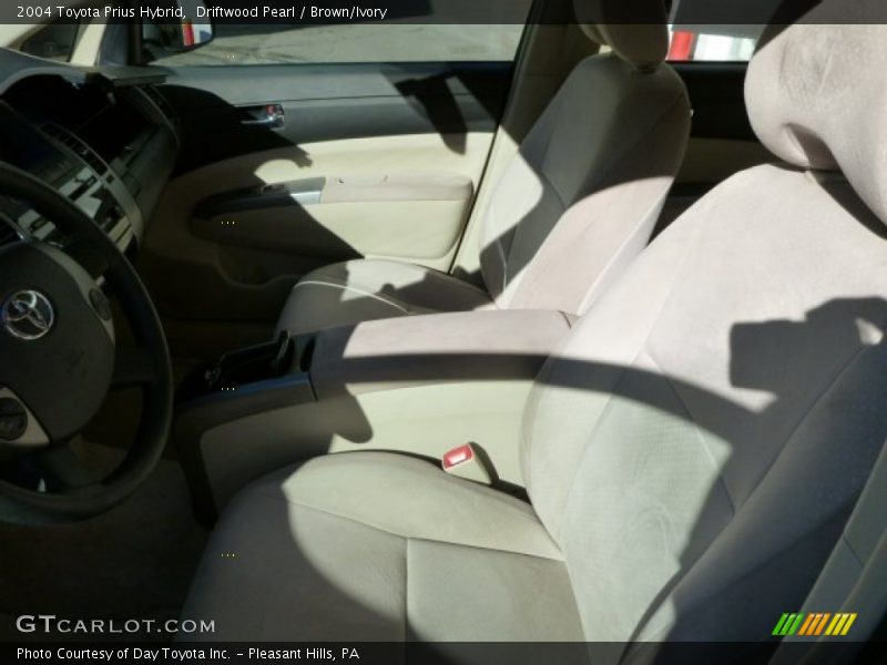Driftwood Pearl / Brown/Ivory 2004 Toyota Prius Hybrid