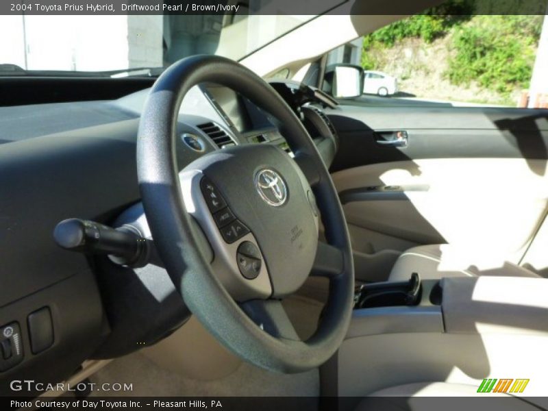 Driftwood Pearl / Brown/Ivory 2004 Toyota Prius Hybrid