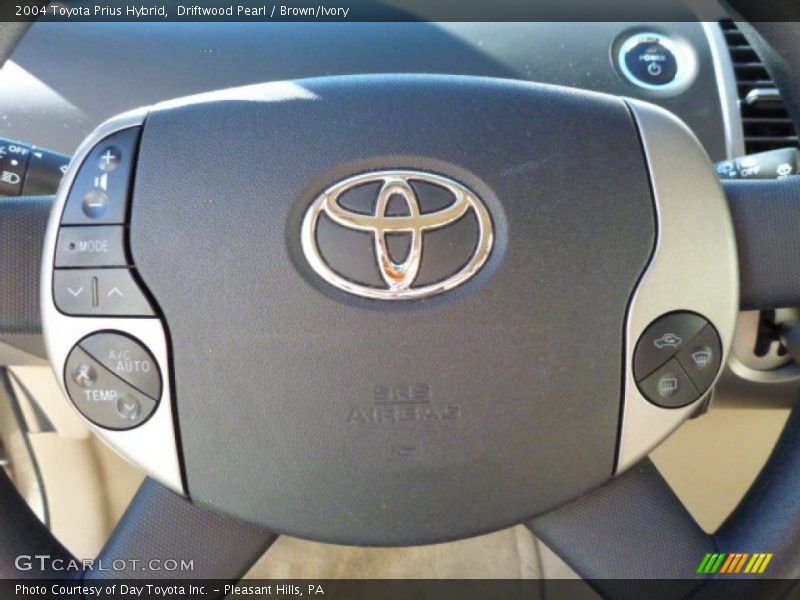 Driftwood Pearl / Brown/Ivory 2004 Toyota Prius Hybrid