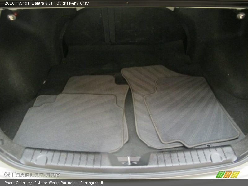 Quicksilver / Gray 2010 Hyundai Elantra Blue