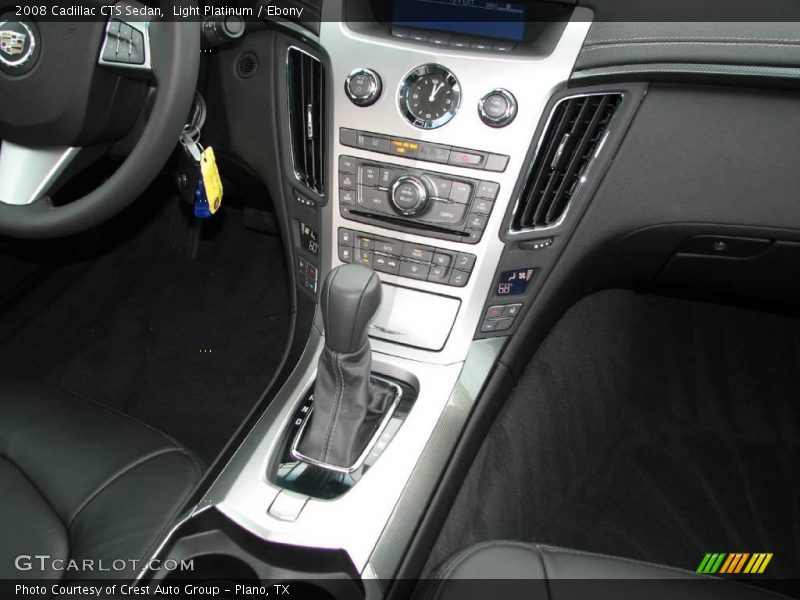 Light Platinum / Ebony 2008 Cadillac CTS Sedan