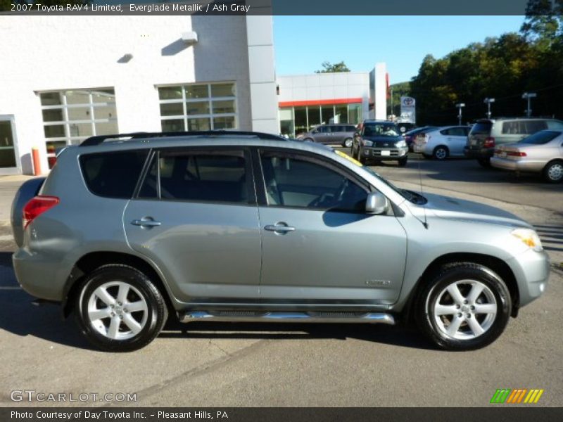 Everglade Metallic / Ash Gray 2007 Toyota RAV4 Limited