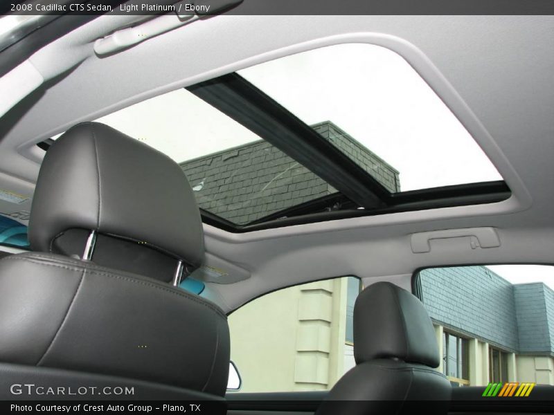 Light Platinum / Ebony 2008 Cadillac CTS Sedan